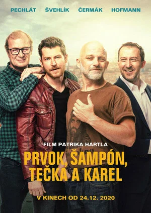 Постер: Элемент, Шампунь, Точка и Карел